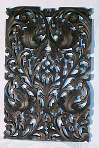 Teak screen