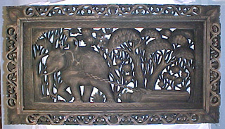 Teak screen