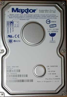 Maxtor DiamondMax Plus 9