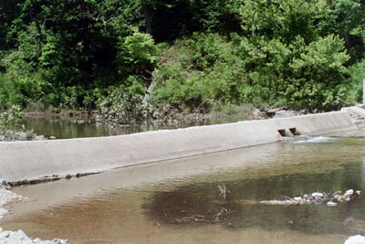 North Prong dam