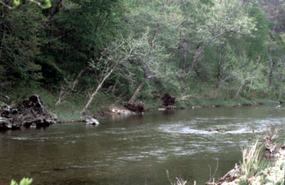 Below swimming hole
