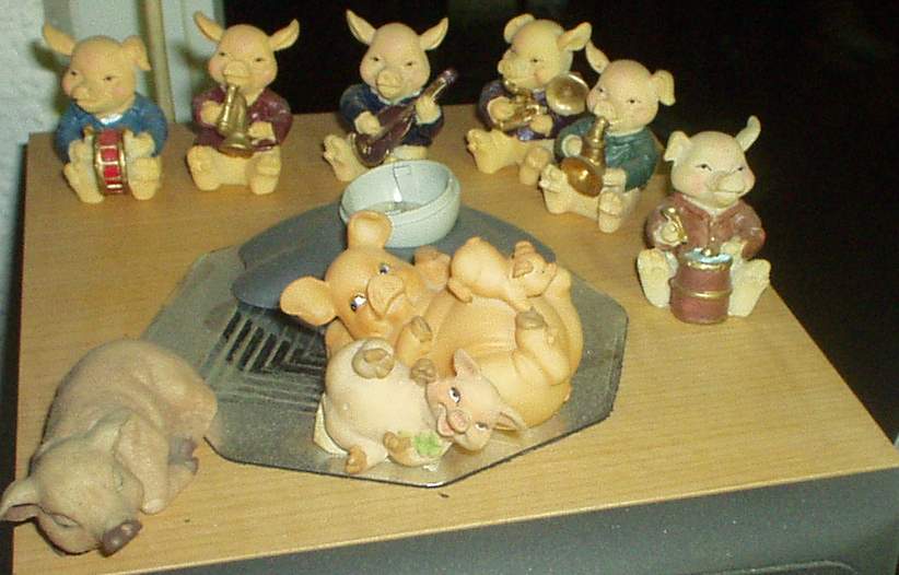 Jedes Schweinchen hat einen Namen und erz�hlt eine Geschichte ;-)