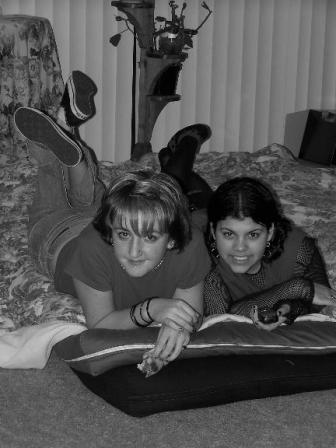 Me n Anissa.