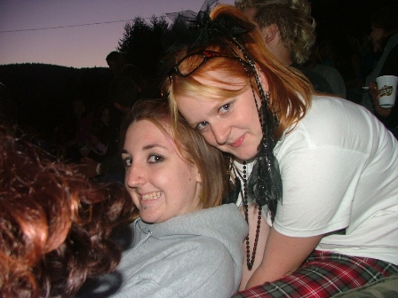 Anissa and Kristin at Battle of the Bands