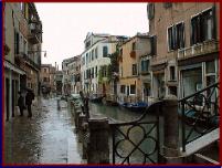 Daytime rain in Venice with Desktop Background