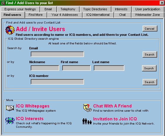 icq number list icq number list
