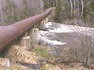 penstock crossing