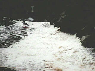 typical sliding falls