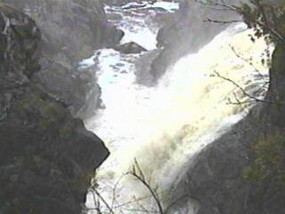 Gabbro Falls, runout