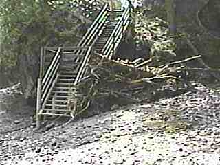 Gorge Falls stairs