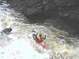 undercut rock in Under-the-Falls