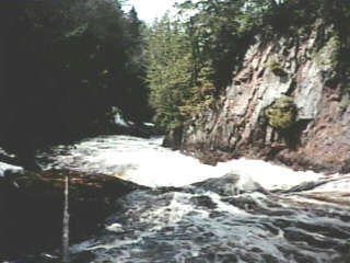 Nakomis, looking downstream