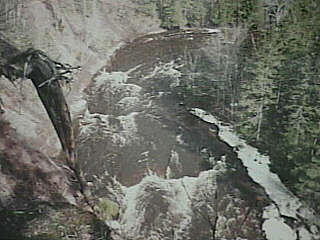 overhead view