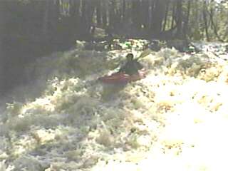 first falls, center run