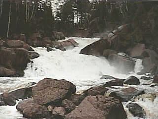 Falls on main Beaver