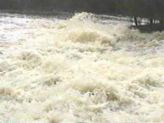 Upper Falls (left side of island)