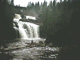 Gooseberry Falls, 1st falls