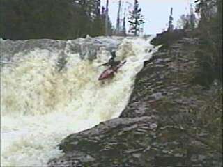 running Ski Jump (shore line)
