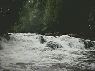 Falls on Stewart River