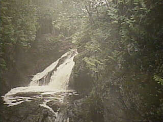 largest falls in left channel