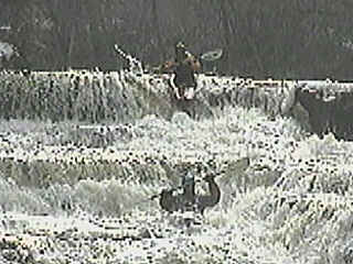 running Devils Falls @ marginal level