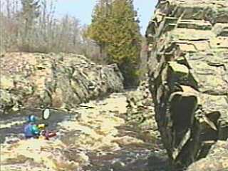 Gile Falls, downstream
