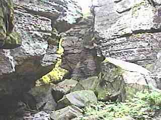 rockfall blockage