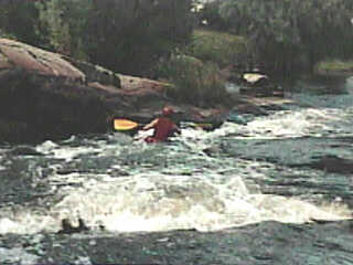 Alexian, looking downstream