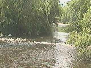 view from bridge: lower ledge