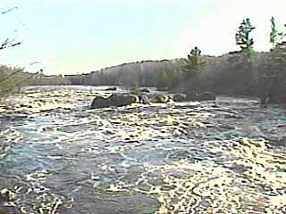 looking downstream