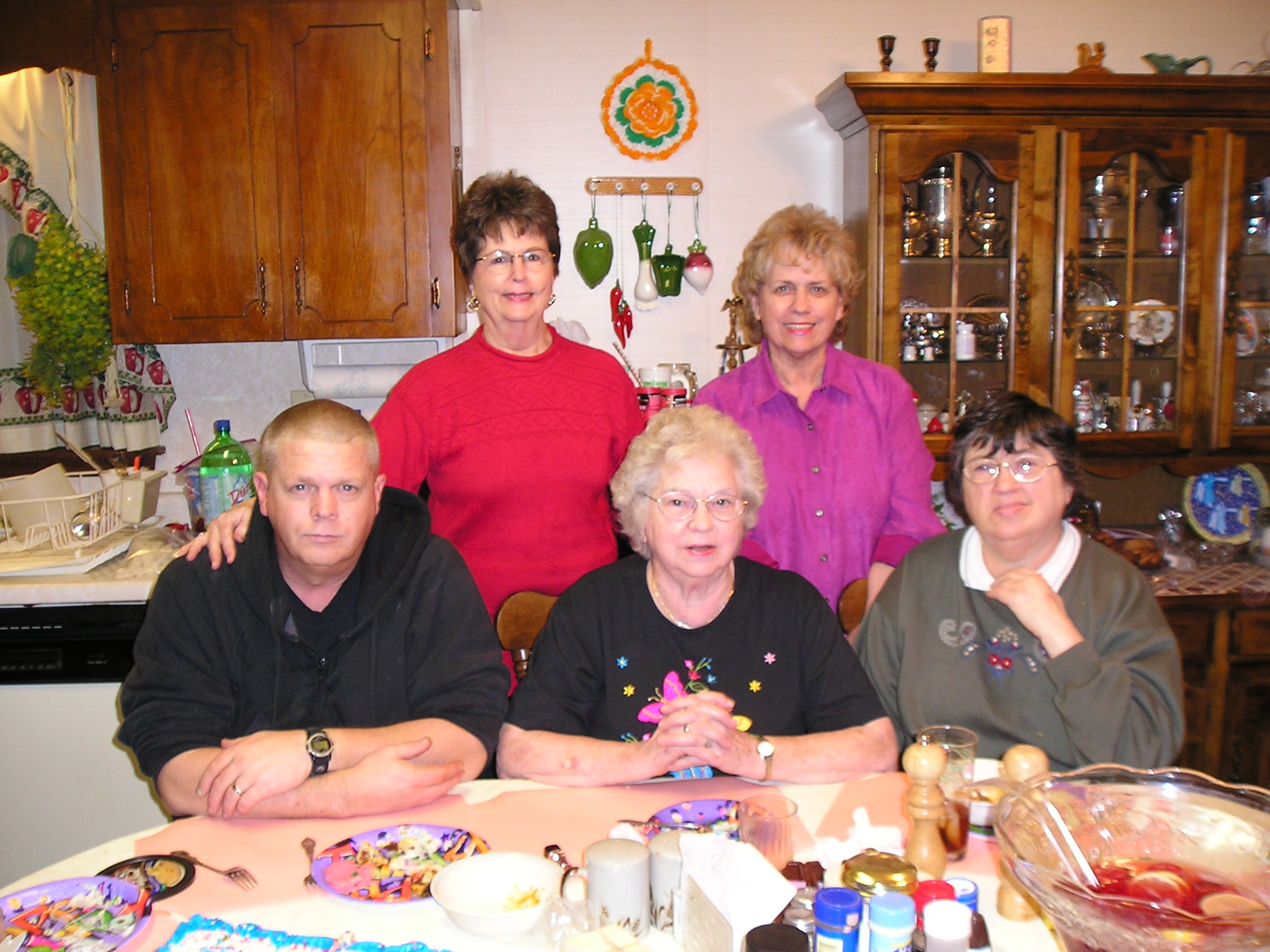 Stephen, Grace, and Joan Lawhorne, Marjorie Wittekind, and Patricia Schicker