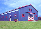 Midwest Source 8 Stall Horse Barn