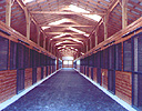 Midwest Source Inside of Horse Barn
