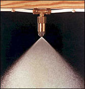 Automatic Fly Spray Nozzle in action