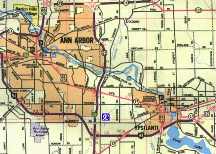 Ann Arbor Map