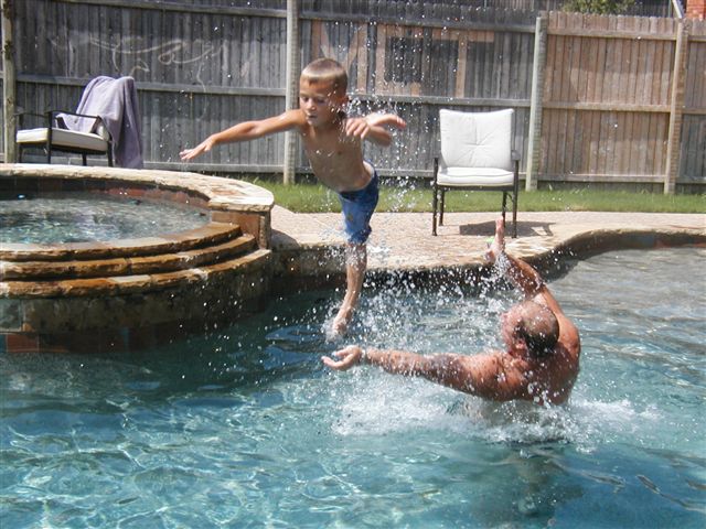click on the image to return to the swimming pictures