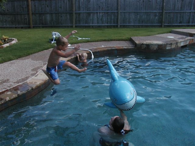 click on the image to return to the swimming pictures