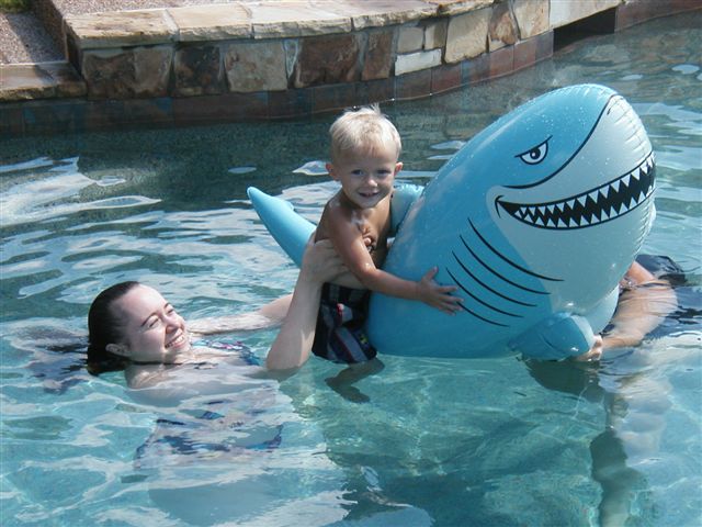 click on the image to return to the swimming pictures