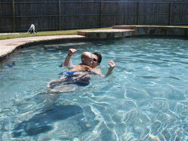 click on the image to return to the swimming pictures