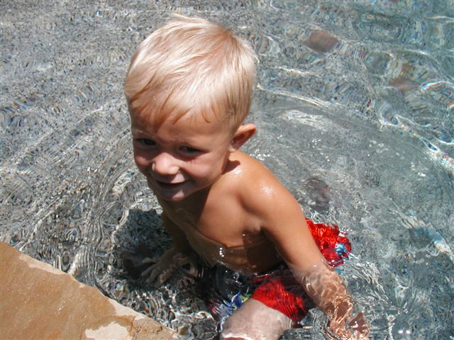 click on the image to return to the swimming pictures