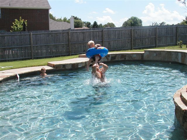 click on the image to return to the swimming pictures