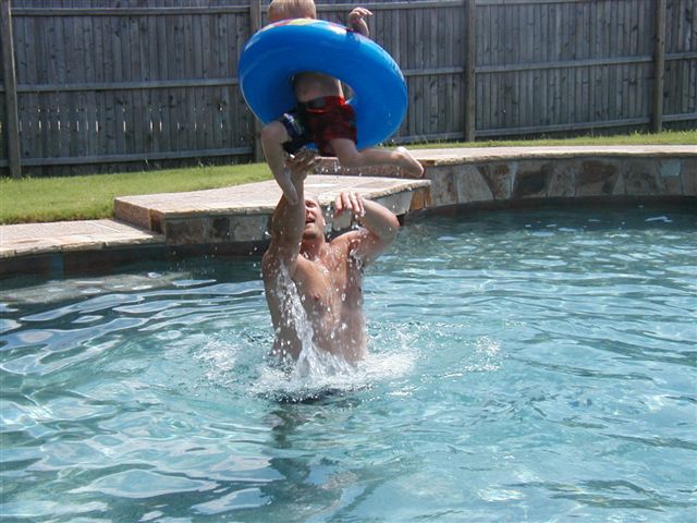 click on the image to return to the swimming pictures