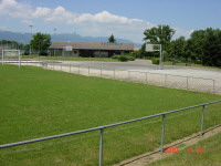 Park and football ground of Mies - Click to go to next page.