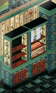 Shelves & column