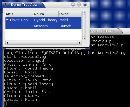 TreeView Selection