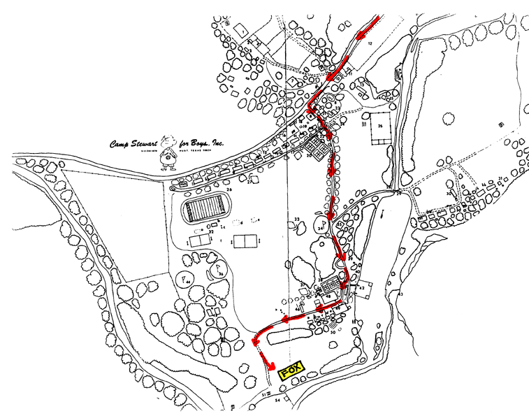 Camp Stewart Map
