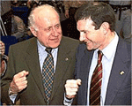 Xabier Arzalluz y Ju&aacute;n Jos&eacute; Ibarretxe/Foto:la web en general