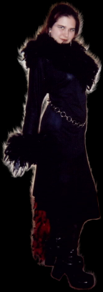Crappy pic of me in Irkalla outfit. I will put up a more recent one...later.