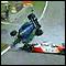 Verstappen crashes into Hill Whilste lapping a back marker!