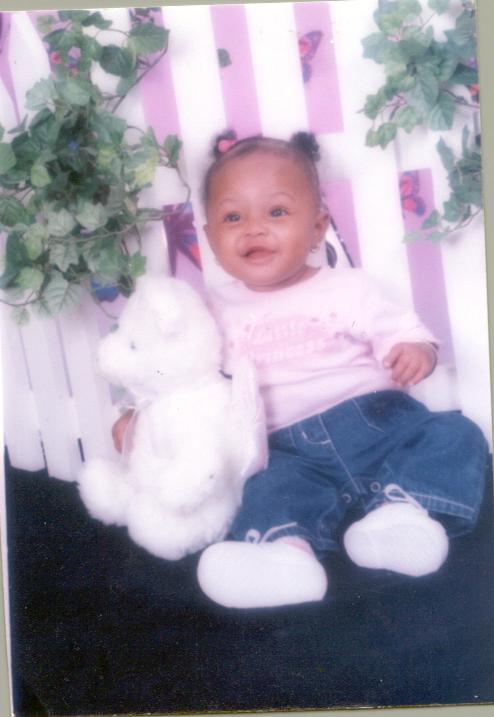 Samia Olivia Danae' Womack 6 months old